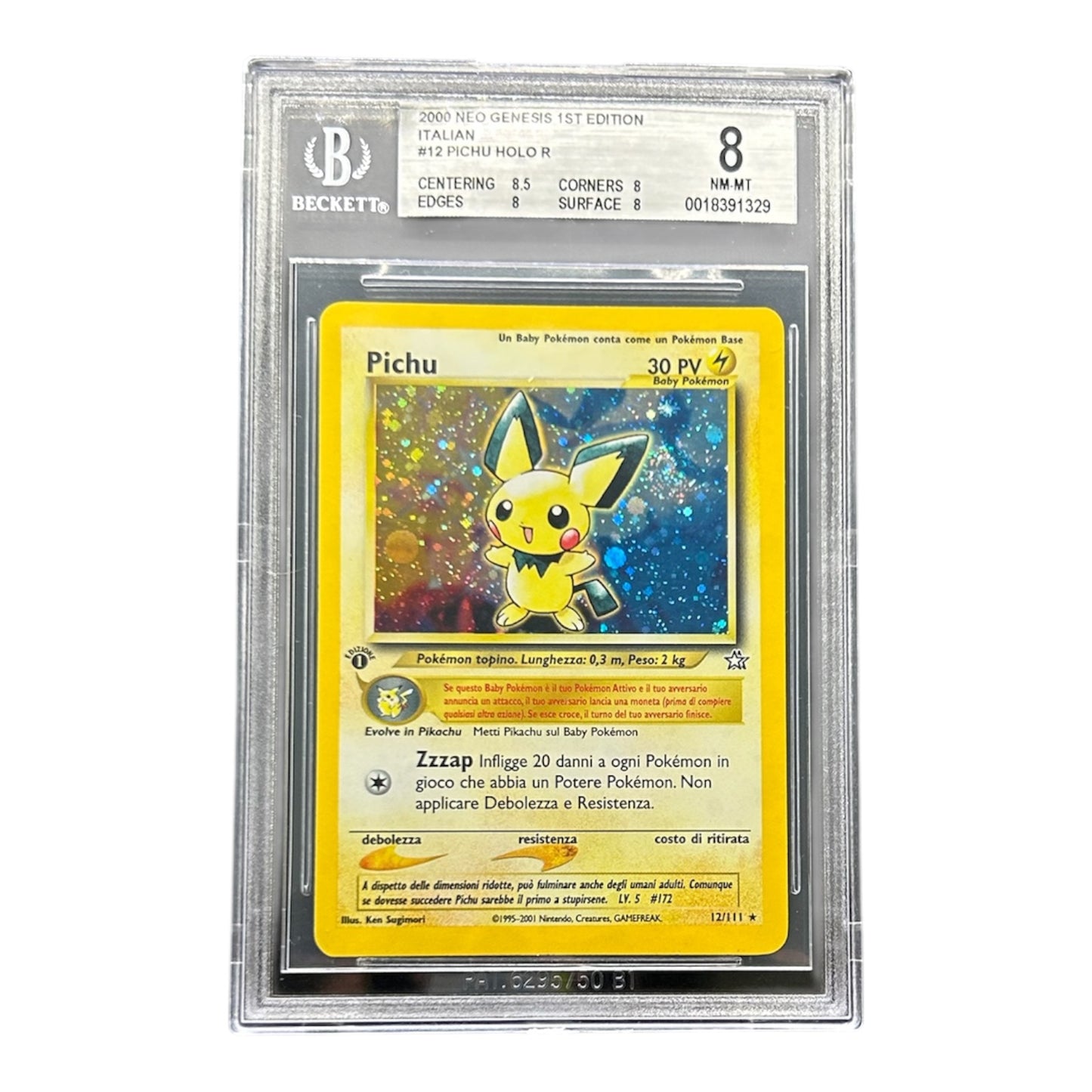 PICHU 12 NEO GENESIS