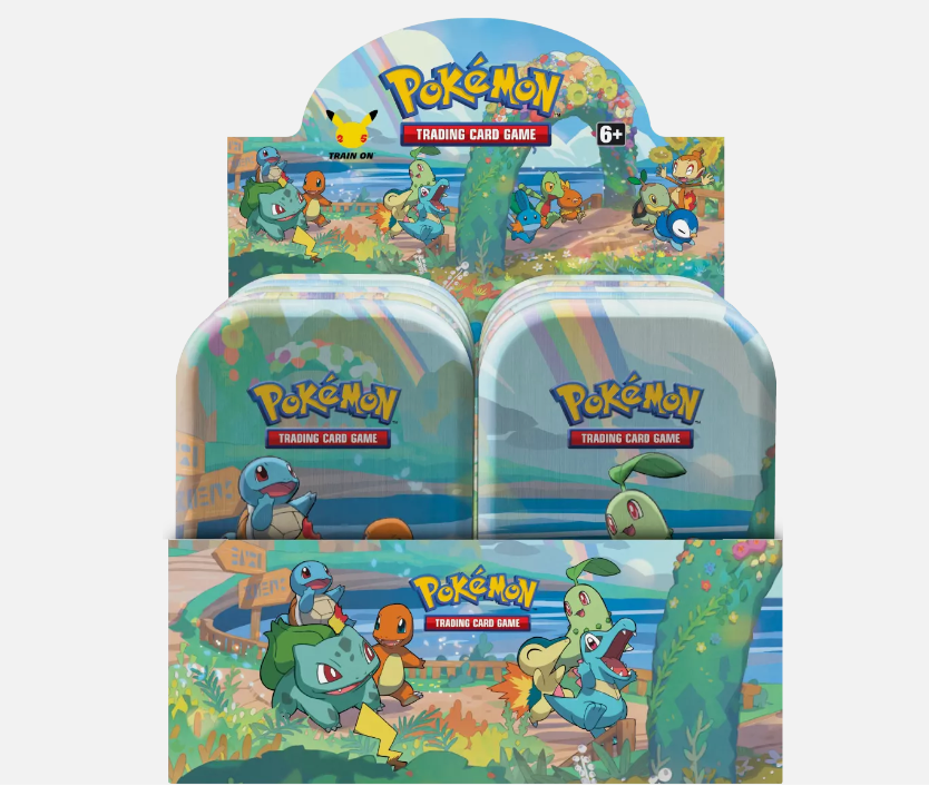 Pokemon cards: Mini Tin 25th Celebrations