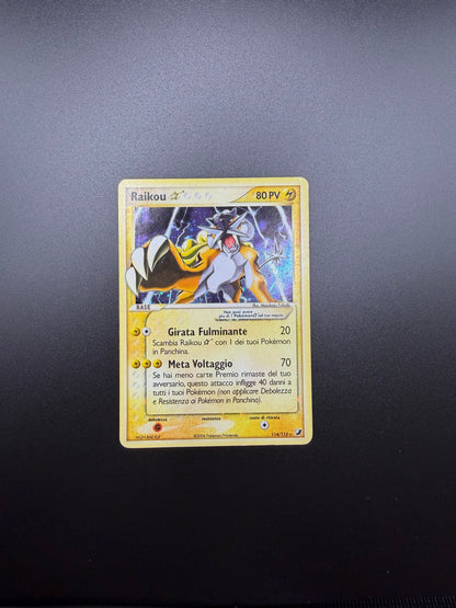 Carte Pokemon : Raikou Gold Star 114/115 - Holo - EX Forze Segrete - ITA