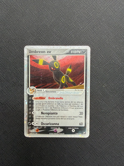 Carte Pokemon : Umbreon EX 112/115 - EX Forze Segrete - ITA