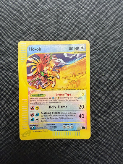 Pokemon card: Ho-Oh 149/144 - H Reverse - Skyridge - ENG