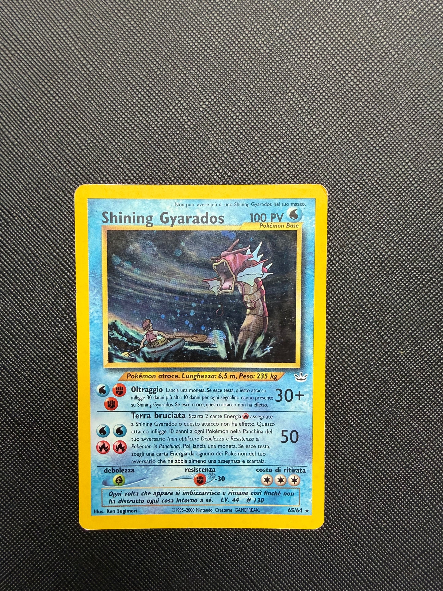 Pokemon card: Shining Gyarados 65/64 - Neo Revelation - ITA