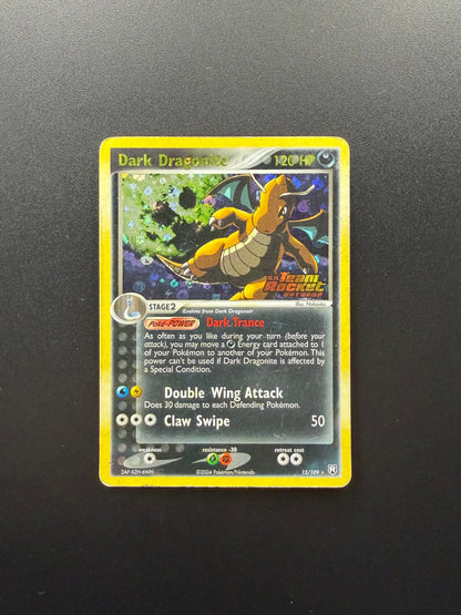 Carta Pokemon: Dark Dragonite 15/109 Holo / Stamped - EX Team Rocket Returns