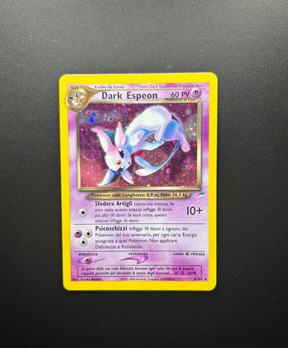 Pokemon card: Dark Espeon 4/105 - Holo / Neo Destiny - Italiano - Vintage