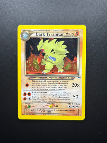 Pokemon card: Dark Tyranitar 11/105 - Holo / Italiano - Neo Destiny