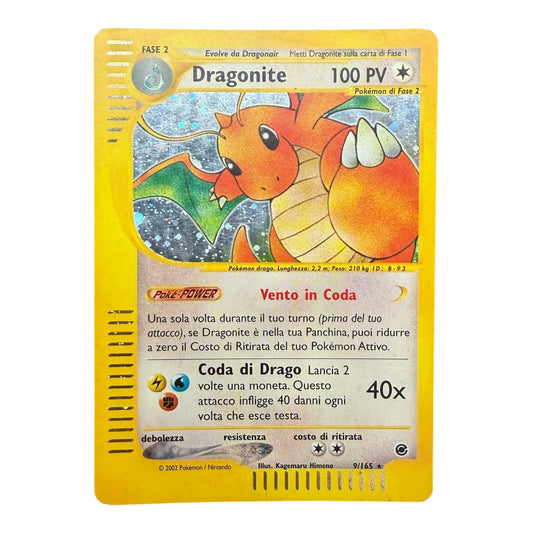 Carte Pokemon: Dragonite 9/165 - Holo - Expedition - ITA