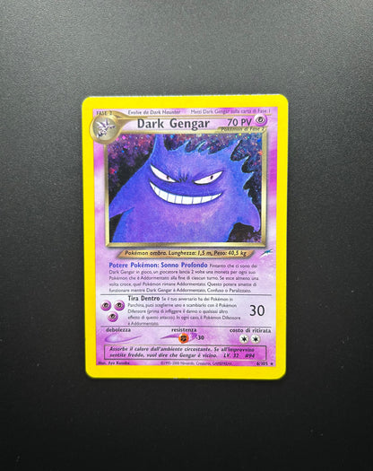 Pokemon card: Dark Gengar 6/105 - Holo - Neo Destiny Italiano - Vintage