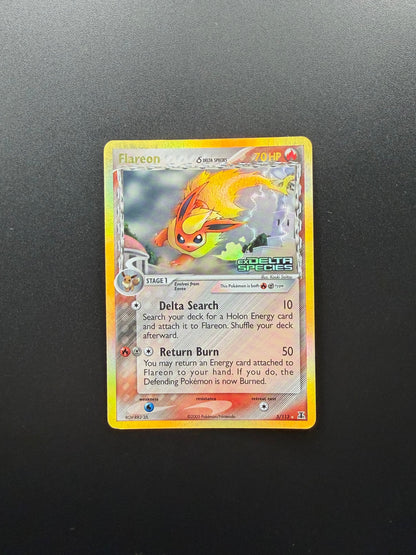 Carta Pokemon: Flareon 5/113 Stamped - EX Delta Species - ENG