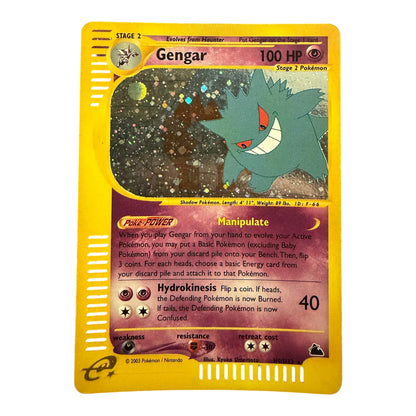 Carta Pokemon : Gengar H9/H32 - Holo - Skyridge - ENG