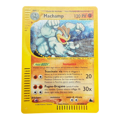 Carte Pokemon: Machamp H15/H32 - Holo - Skyridge - ITA