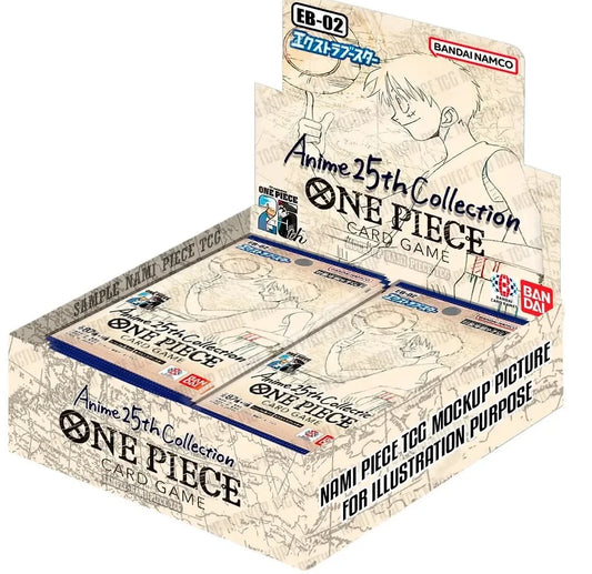 One Piece card game: EB-02 Booster box - 24 Packs - ENG