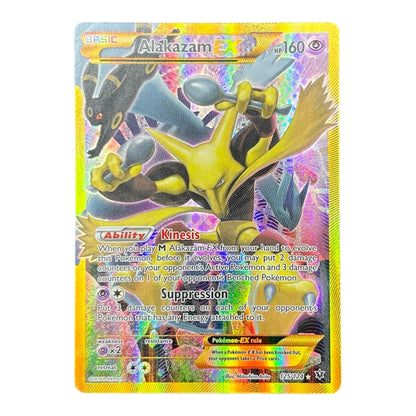 Pokemon card: Alakazam Ex 125/124 - Fates Collide