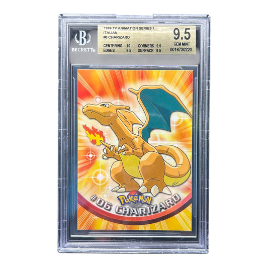 Pokemon card: Charizard #06- 1999 TOPPS - BGS 9,5