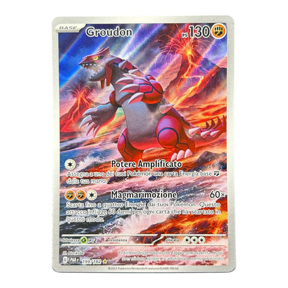Pokemon card: Groudon 199/182 - Paradosso temporale 