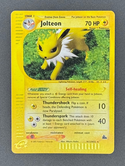 Pokemon card: Jolteon H12/H32 - 