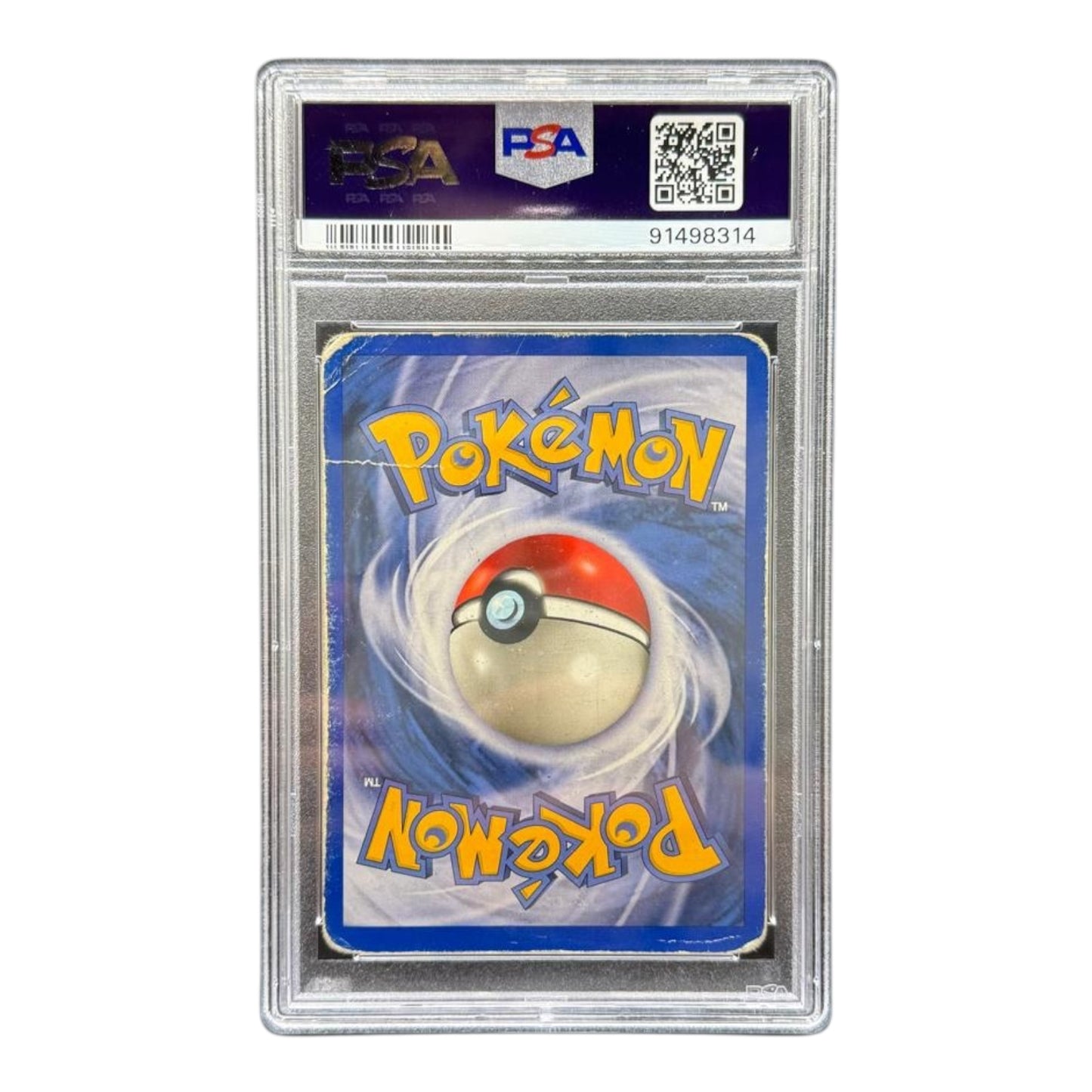 Pokemon card: Shining Charizard 107/105 - PSA 1 - back 