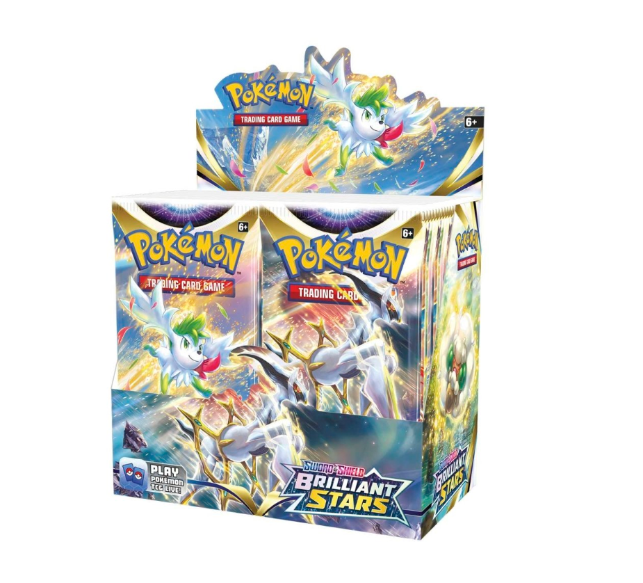 Pokemon card: Sword & Shield - Brilliant Stars Booster Box (36 Packs)