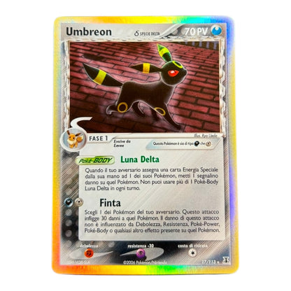 Pokemon card: Umbreon (Specie Delta) 17/113 Holo