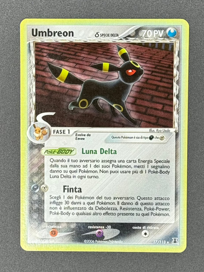 Pokemon card: Umbreon (Specie Delta) 17/113 Holo 2 