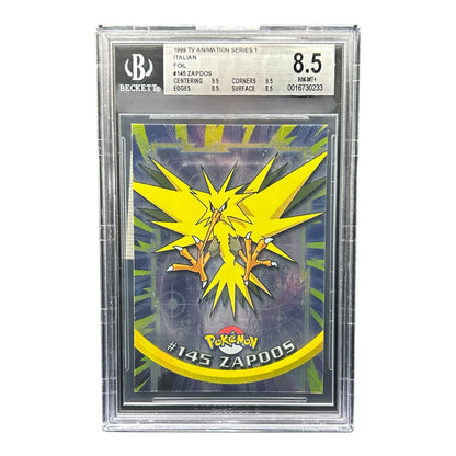 Pokemon card: Zapdos #145 Foil - 1999 TOPPS - BGS 8,5
