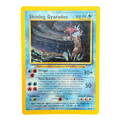 Pokemon card: Shining Gyarados 65/64 - Neo Revelation - ITA